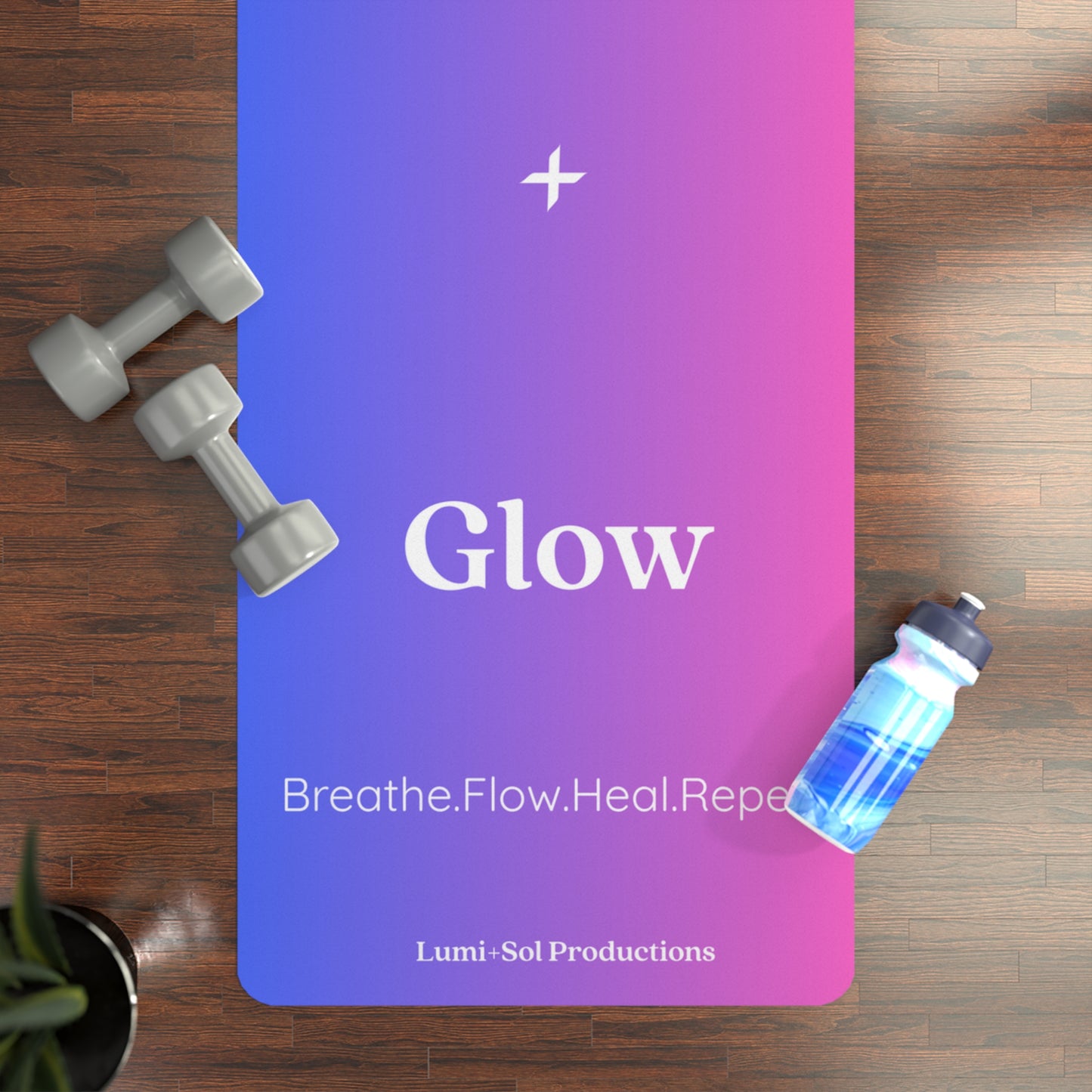 ✨ Flow & Glow Yoga Mat ✨