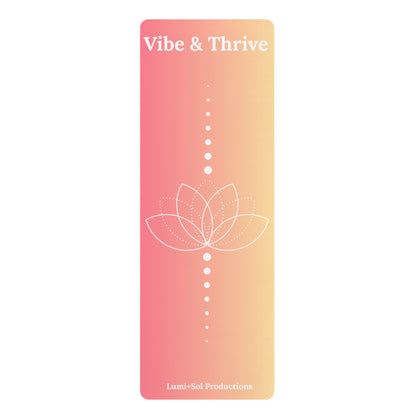 Vibe & Thrive Yoga Mat