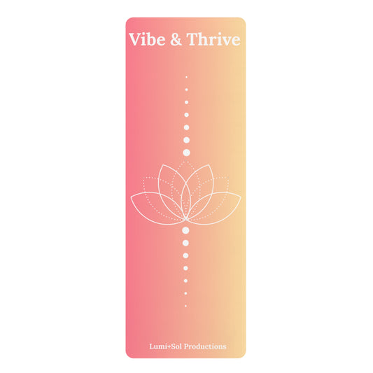 Vibe & Thrive Yoga Mat